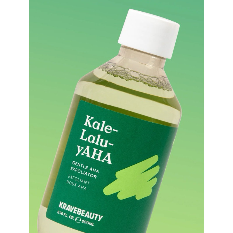 (Mẫu mới) Tẩy tế bào chết KRAVE BEAUTY Kale Lalu yAHA toner