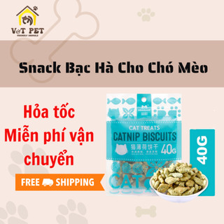 Bánh thưởng cho mèo Catnip Biscuits.