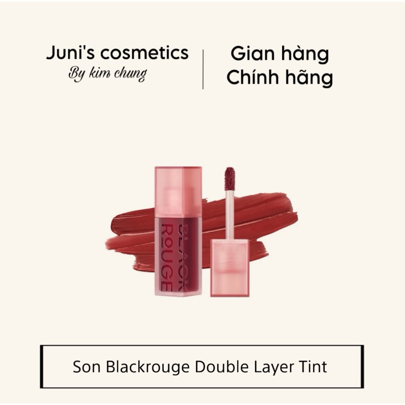 Son blackrouge double layer over velvet