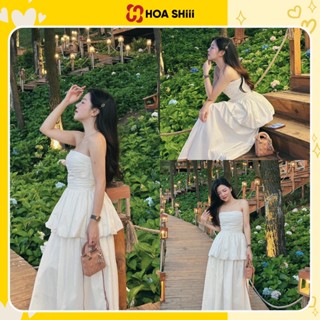 Set Áo Quây cup ngực Trơn 2 Lớp Có Đệm Ngực Chun Sau Mix Chân Váy Xoè 2 Màu Ảnh Thật Hoadanbistore