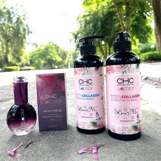 Dầu gội xả tinh dầu dưỡng phục hồi tóc tại nhà chc 8x gocolor korea suôn mềm mượt 60ml --500ml