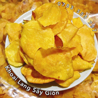 Khoai Lang sấy mật ong 500gr - Mộc Organic