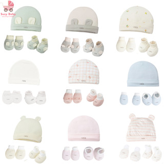 (MẪU MỚI) SET MŨ BAO TAY CHÂN NOUS, Suzy baby
