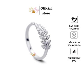 Nhẫn hình lá, nhẫn bạc ta,