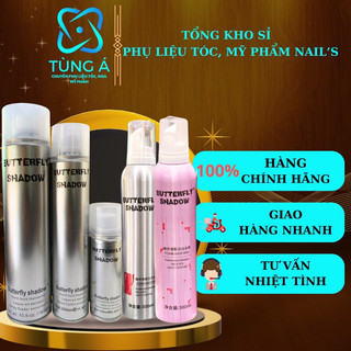 Gôm xịt tạo kiểu tóc butterfly shadow 150-320-600ml