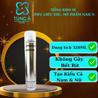Gôm Xịt Tạo Kiểu Tóc Butterfly Shadow 150-320-600ml(Keo Bạc hàng Loại 1)