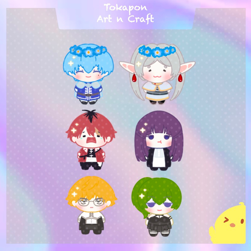 Sticker Frieren Pháp sư tiễn táng