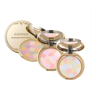 Phấn phủ đa sắc kiềm dầu Canmake Marshmallow Finish Powder Abloom chỉnh sắc tố da, nâng tone da Nhật Bản SPF19/PA++- 4g
