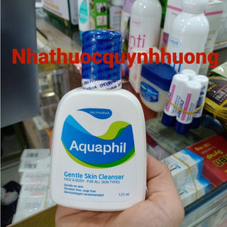 Sữa rửa mặt aquaphil 125ml dành cho da nhạy cảm