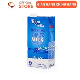 Sữa tươi Nguyên kem Reta Milk Úc hộp 1 Lít