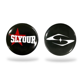 Huy hiệu cài túi, áo bằng thiếc 44mm brand SLYOUR