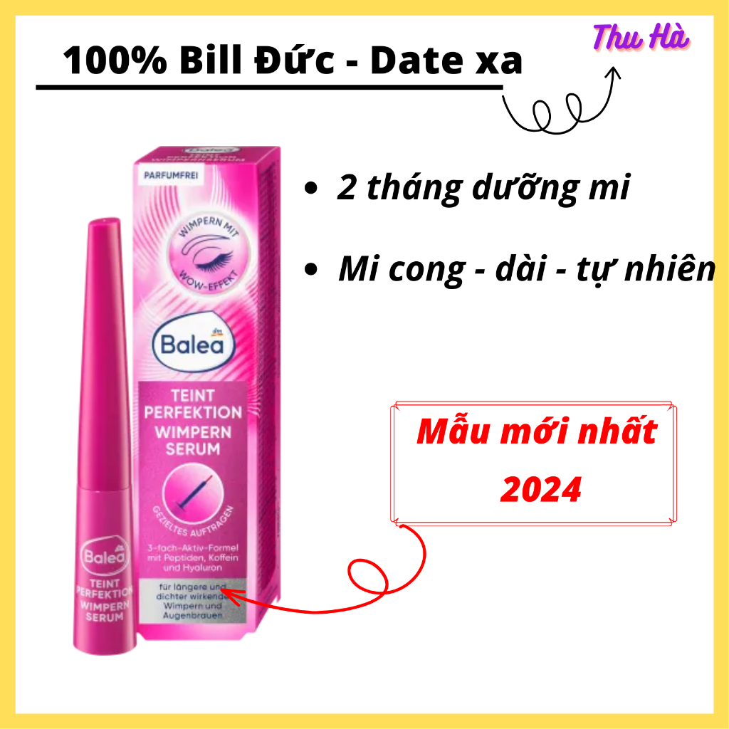 Serum Dưỡng Dài Mi Mắt Balea - hàng Đức