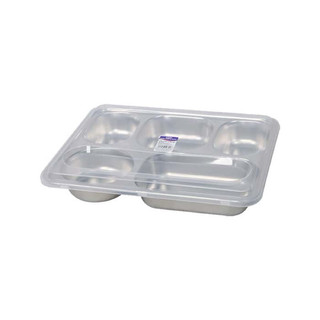 Khay cơm 5 ngăn sâu Hàn Quốc giá rẻ ( tặng kèm muỗng inox)