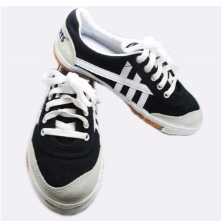 Giày Bata Asia màu đen csh 03 , giày học sinh , giày thể dục , giày hội thao , đi bộ .Giày Cao Su AsiaSports CSH03