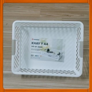Khay ý đựng tài liệu giấy A4, đồ dùng học sinh nhựa Việt Nhật