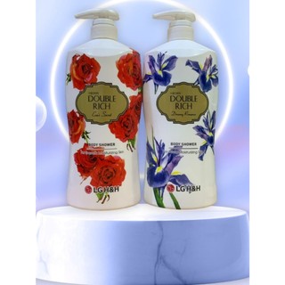 Sữa tắm dưỡng ẩm Double Rich hoa hồng, hoa Iris 800g