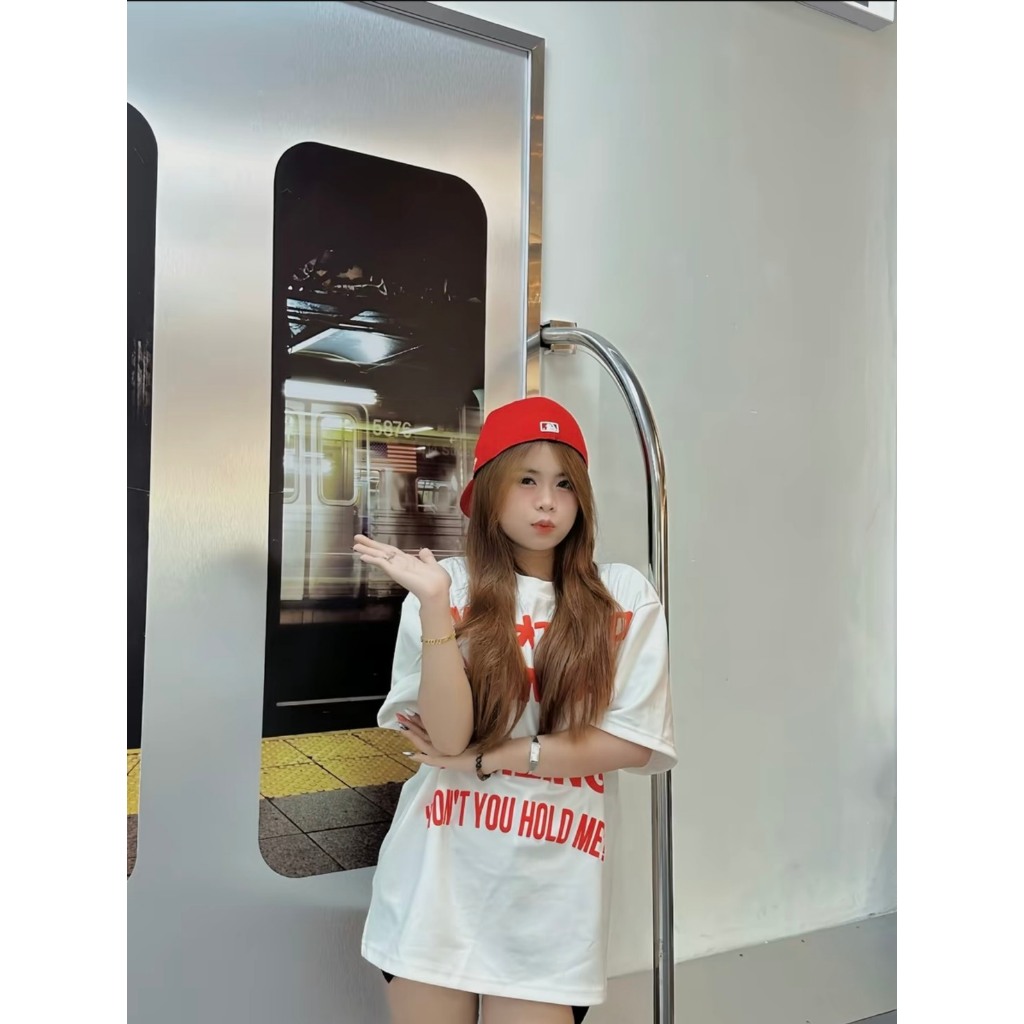 Áo Thun Nam nữ cổ tròn in chữ DARLING A168, áo phông tay lỡ phong cách đường phố 2024 | BigBuy360 - bigbuy360.vn