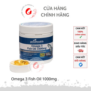 Viên uống dầu cá omega 3 fish oil 1000mg