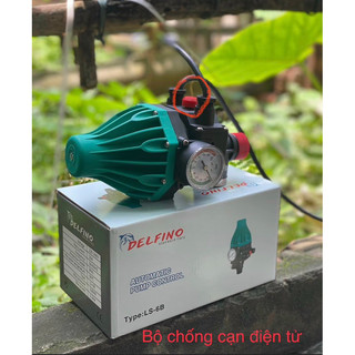 (Chính Hãng) Rơle điện tử chống cạn-biến máy bơm thường thành bơm tăng áp Delfino Italy