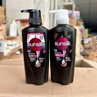 Combo (Dầu gội & Dầu Xả) SUNSILK 400ML Đen Thái Lan