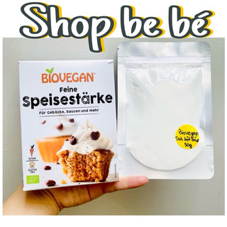 Tinh bột bắp hữu cơ, bột làm bánh hữu cơ cho bé Biovegan