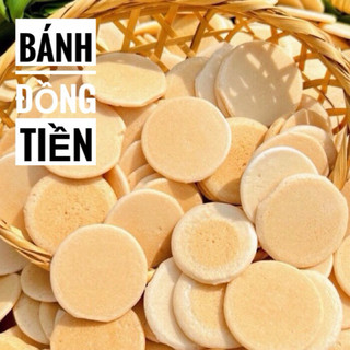Bánh Đồng Tiền Loại 1 túi 500gram - đồ ăn vặt tuổi thơ