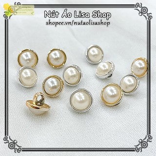 Combo 10 Nút Áo Lisa Shop Size 1.2cm cho áo Sơ mi, cúc áo nhựa giá rẻ, nút nhựa cho áo sơ mi