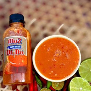 Nước chấm hải sản ớt đỏ Mợ 2 sốt chấm thịt nướng, chân gà, chấm bánh tráng, chấm rau củ vị chua cay thần thánh