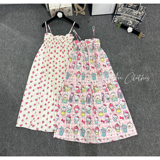 🌸🌸🌸 VÁY 2 DÂY CUTE HỘT ME 🌸🌸🌸