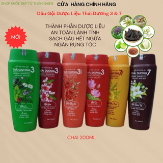 Dầu gội dược liệu Thái Dương 3 &Thái dương 7 200ml