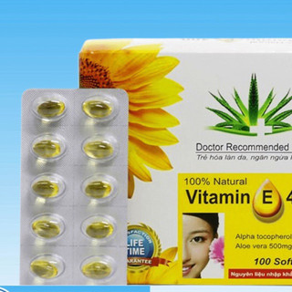 Vỉ vitamin e 10 viên