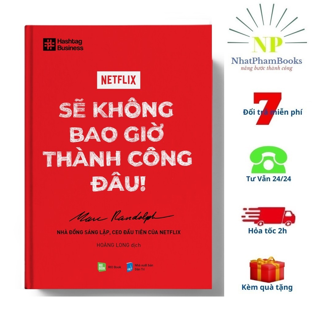 Sách - Netflix - Sẽ không bao giờ thành công đâu - Rio Book