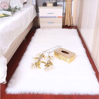 THẢM LÔNG TRẮNG DÀI CHỤP HÌNH , LÓT SÀN