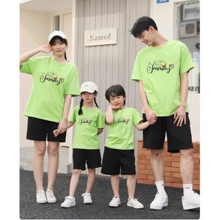 Bộ gia đình FAMILY -sét gia đình 3/4/5 người, đồ gia đình đi biển chất cotton mịn mát giá sĩ
