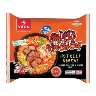 Mì bò kim chi cay 105gr vifon