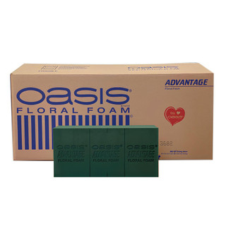 Sỉ 1 thùng 20 viên xốp cắm hoa Oasis Advantage làm lãng, đĩa hoa tươi để bàn viên lớn