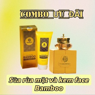💥ƯU ĐÃI💥 kem face bamboo và sữa rửa mặt tinh chất serum bamboo