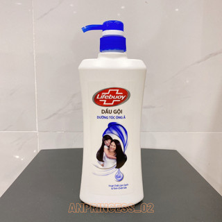 Dầu gội Lifebuoy Dưỡng Tóc Óng Ả chai 640g ( mầu xanh )