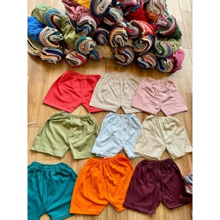 Combo 20 quần chục đùi coton cho bé trai bé gái 5-18kg
