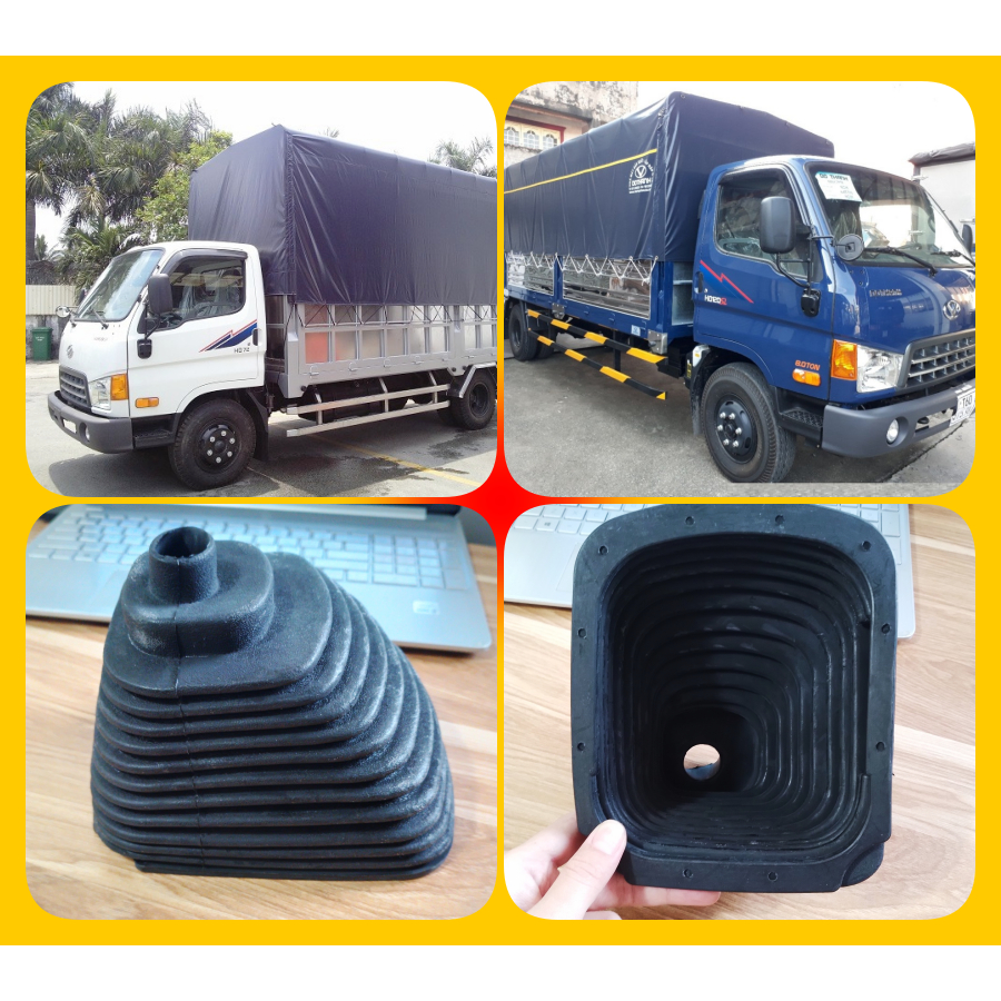 Chụp bụi cần số xe tải HYUNDAI 2 tấn 5 N250 N250SL cao su dày