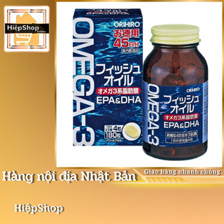 Viên uống dầu cá omega 3 orihiro nhật bản