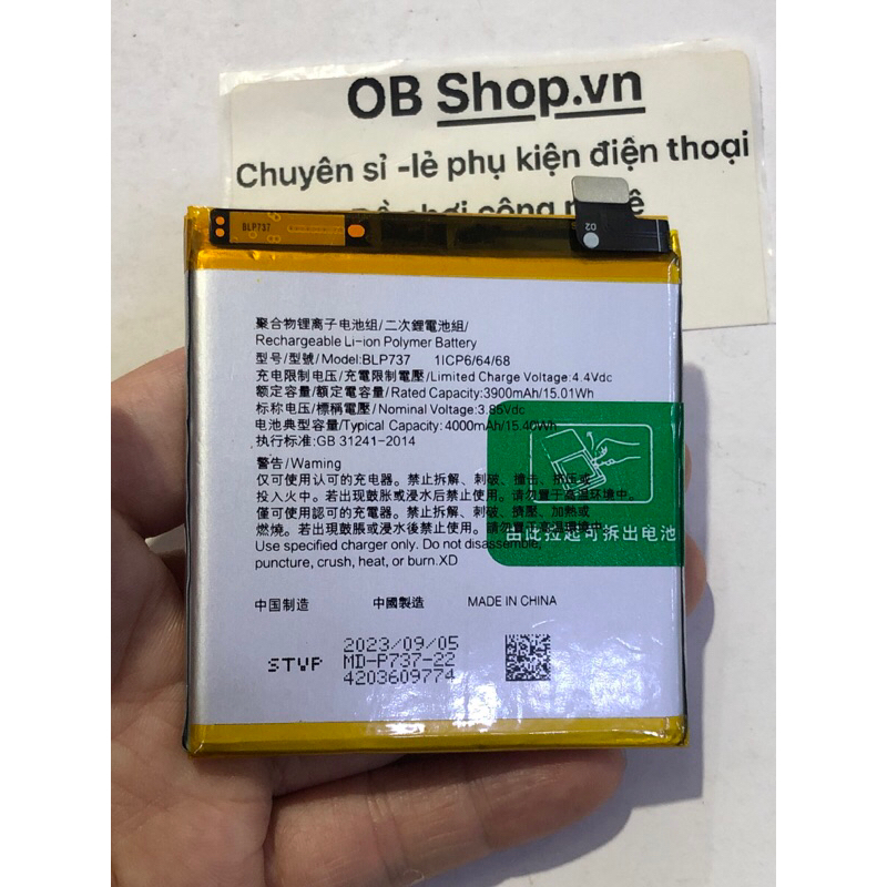 Pin [BLP737] Oppo Reno 2F