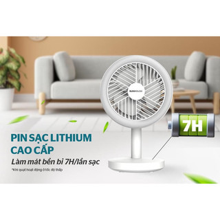 QUẠT SẠC MINI SUNHOUSE SHD7114
