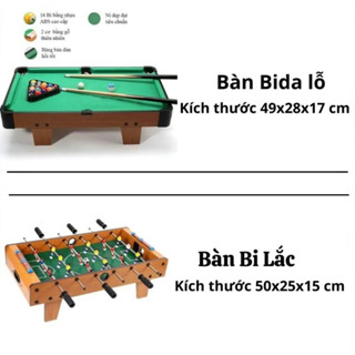  Đồ Chơi Trẻ Em Bàn Bida Lỗ Bàn Bi Lắc  banh lắc bóng đá Cỡ Lớn 6 tay cầm phù hợp cho bé và người lớn 