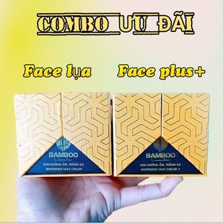 💥ƯU ĐÃI💥COMBO 1 KEM FACE PLUS VÀ 1 KEM FACE LỤA BAMBOO