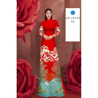 Vải may áo dài in 3d “mặt trời”.shop bán vải chưa may,không bán áo may sẵn
