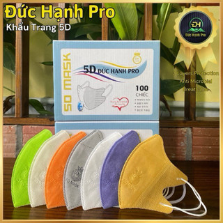  Khẩu trang y tế 5D kháng khuẩn, kháng bụi, kháng tia UV.