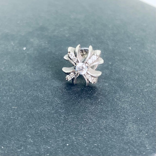 Bông tai Chrome Heart bạc 925 fulldiamond hàng best quality fullbox - Chrome Heart Store