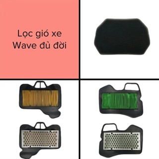 Lọc gió wave 110, wave rsx fi, wave 50cc, wave 100