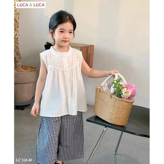 Set sơ mi+quần cullotes Luca xinh đỉnh chop 12-45kg